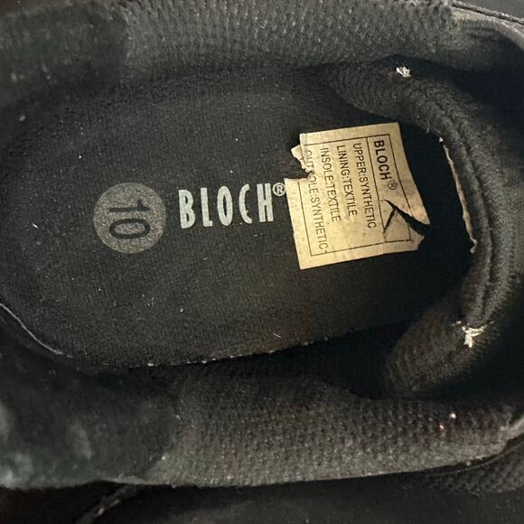 Bloch Stealth Low Profile Dance Black Sneakers Shoes Sz 10 - Picture 6 of 8
